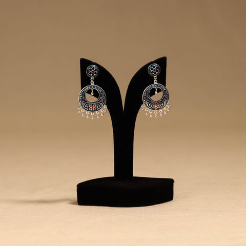 Handcrafted paka meenakari earrings 141