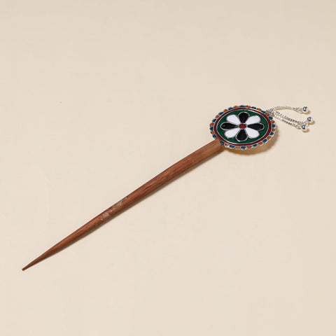  Handcrafted Paka Meenakari Juda Stick 