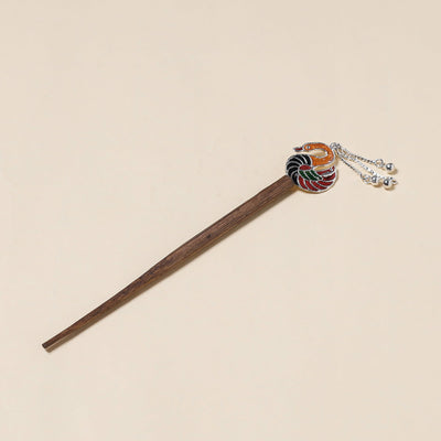  Handcrafted Paka Meenakari Juda Stick 