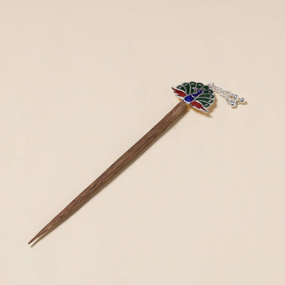  Handcrafted Paka Meenakari Juda Stick 