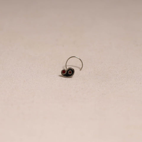 Handcrafted paka meenakari nosepin 171