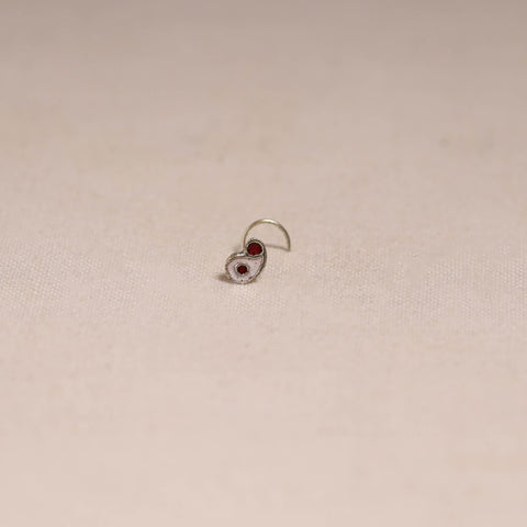 Handcrafted paka meenakari nosepin 178