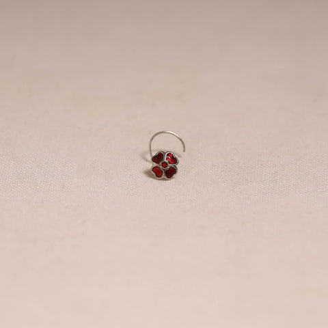 Handcrafted paka meenakari nosepin 180