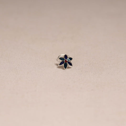 Handcrafted paka meenakari nosepin 185