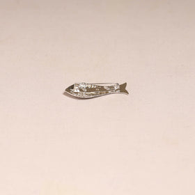 Handcrafted paka meenakari saree pin 222