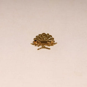 Handcrafted paka meenakari saree pin 230