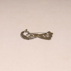 Handcrafted paka meenakari saree pin 233