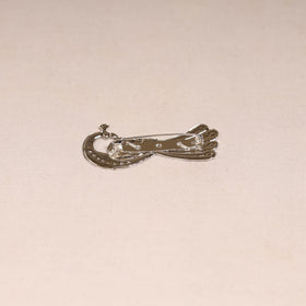 Handcrafted paka meenakari saree pin 234