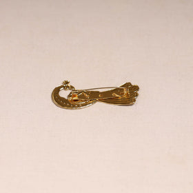 Handcrafted paka meenakari saree pin 235