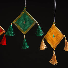 Handcrafted patang bamboo hanging for decor (set of 3) 32