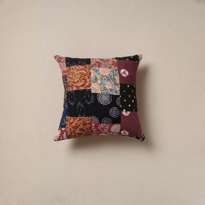 Handcrafted patchwork cushion cover 01