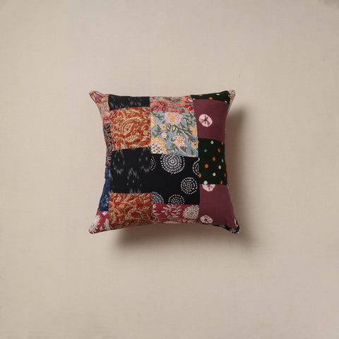 Handcrafted patchwork cushion cover 01