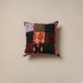 Handcrafted patchwork cushion cover 02
