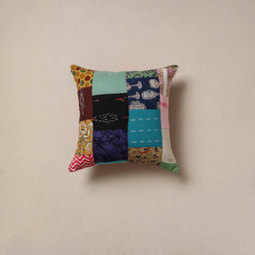 Handcrafted patchwork cushion cover 04
