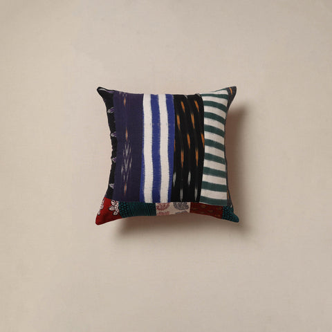 Handcrafted patchwork cushion cover 05