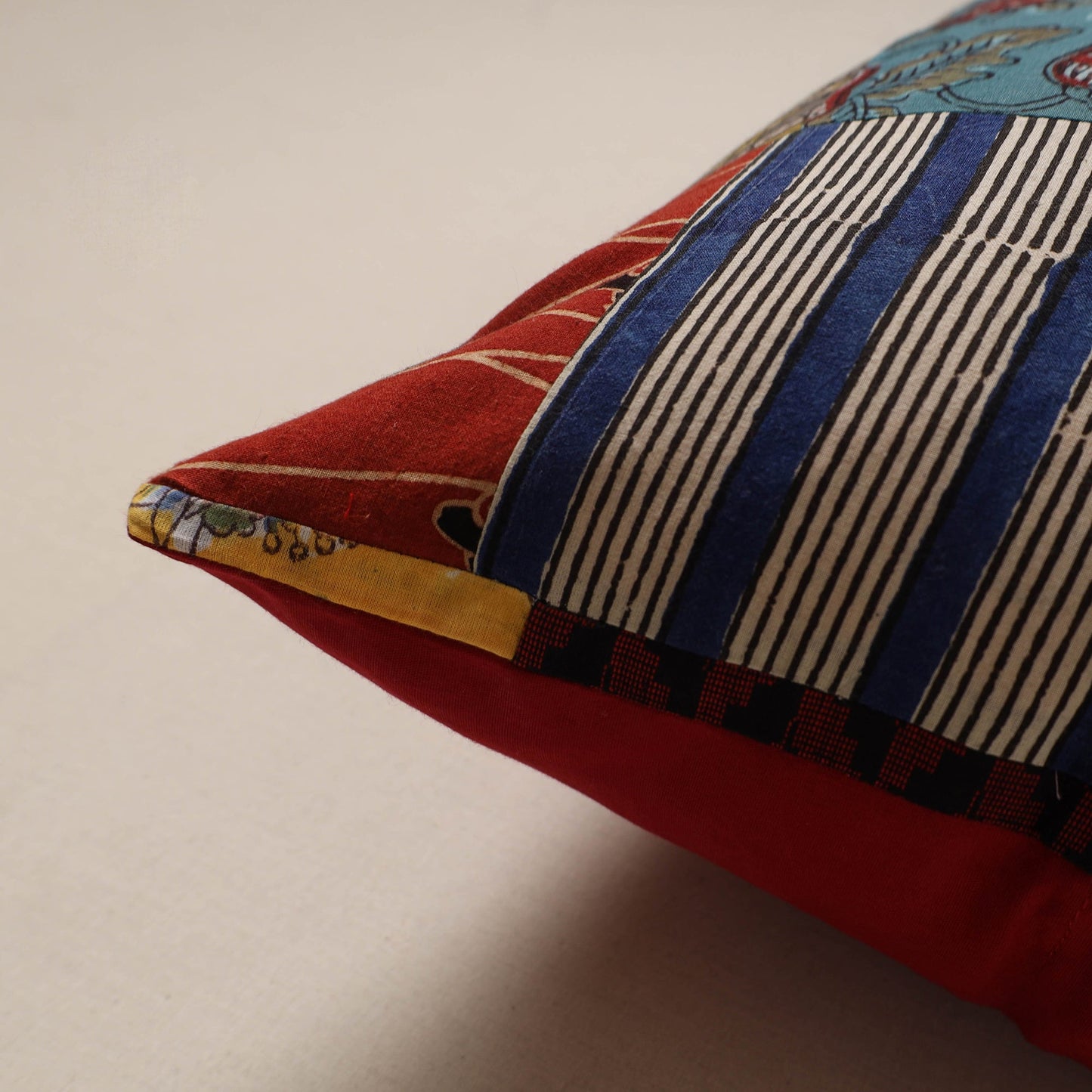 Handcrafted patchwork cushion cover 101