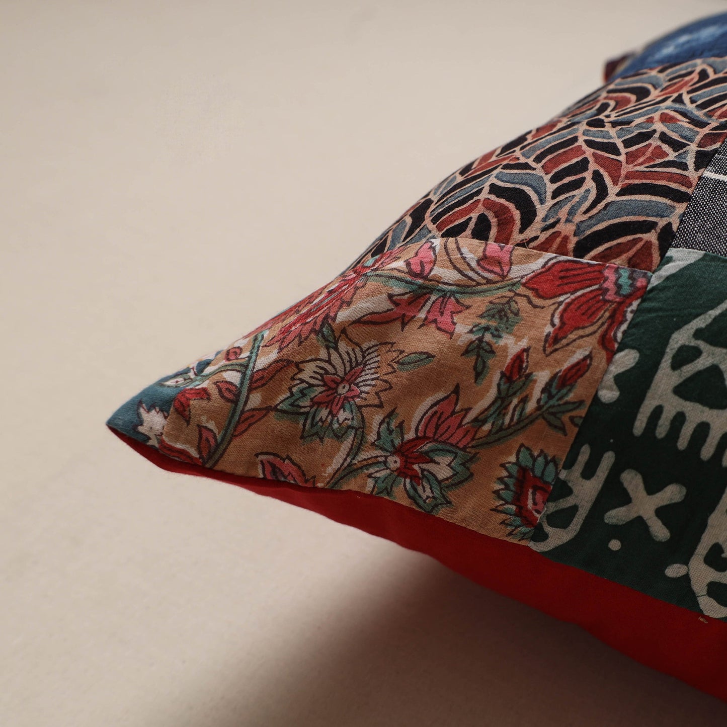 Handcrafted patchwork cushion cover 103