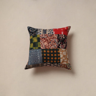 Handcrafted patchwork cushion cover 105