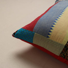 Handcrafted patchwork cushion cover 107