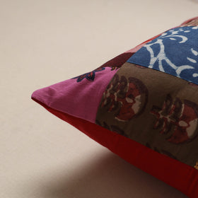 Handcrafted patchwork cushion cover 110
