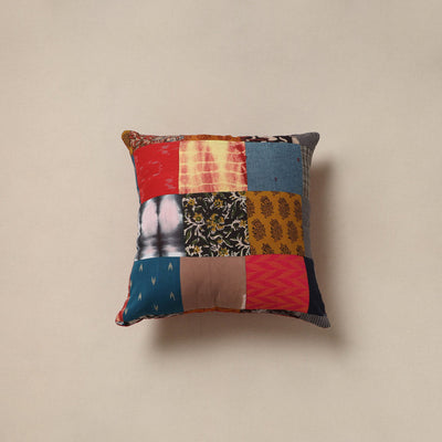 Handcrafted patchwork cushion cover 114