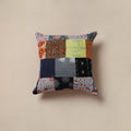 Handcrafted patchwork cushion cover 117