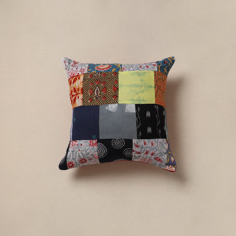 Handcrafted patchwork cushion cover 117