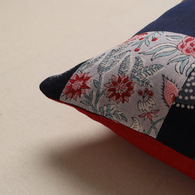 Handcrafted patchwork cushion cover 117