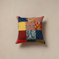 Handcrafted patchwork cushion cover 120