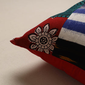 Handcrafted patchwork cushion cover 121