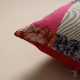 Handcrafted patchwork cushion cover 122