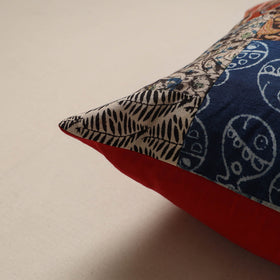 Handcrafted patchwork cushion cover 123