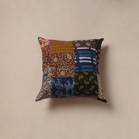 Handcrafted patchwork cushion cover 123
