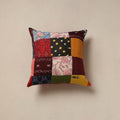 Handcrafted patchwork cushion cover 124