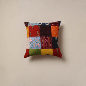 Handcrafted patchwork cushion cover 16