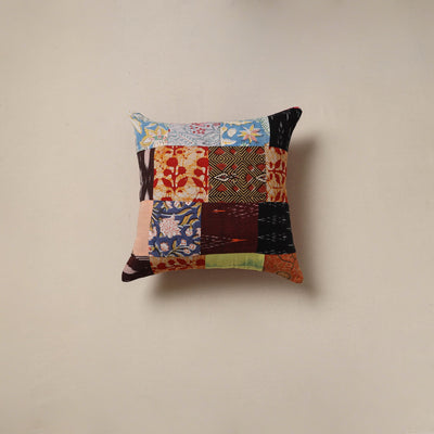Handcrafted patchwork cushion cover 64