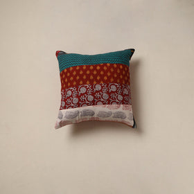 Handcrafted patchwork cushion cover 68