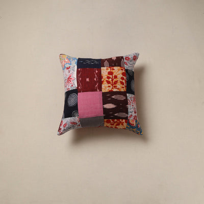 Handcrafted patchwork cushion cover 69