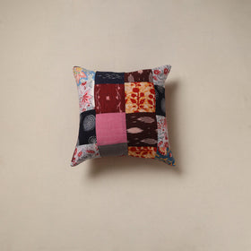 Handcrafted patchwork cushion cover 69