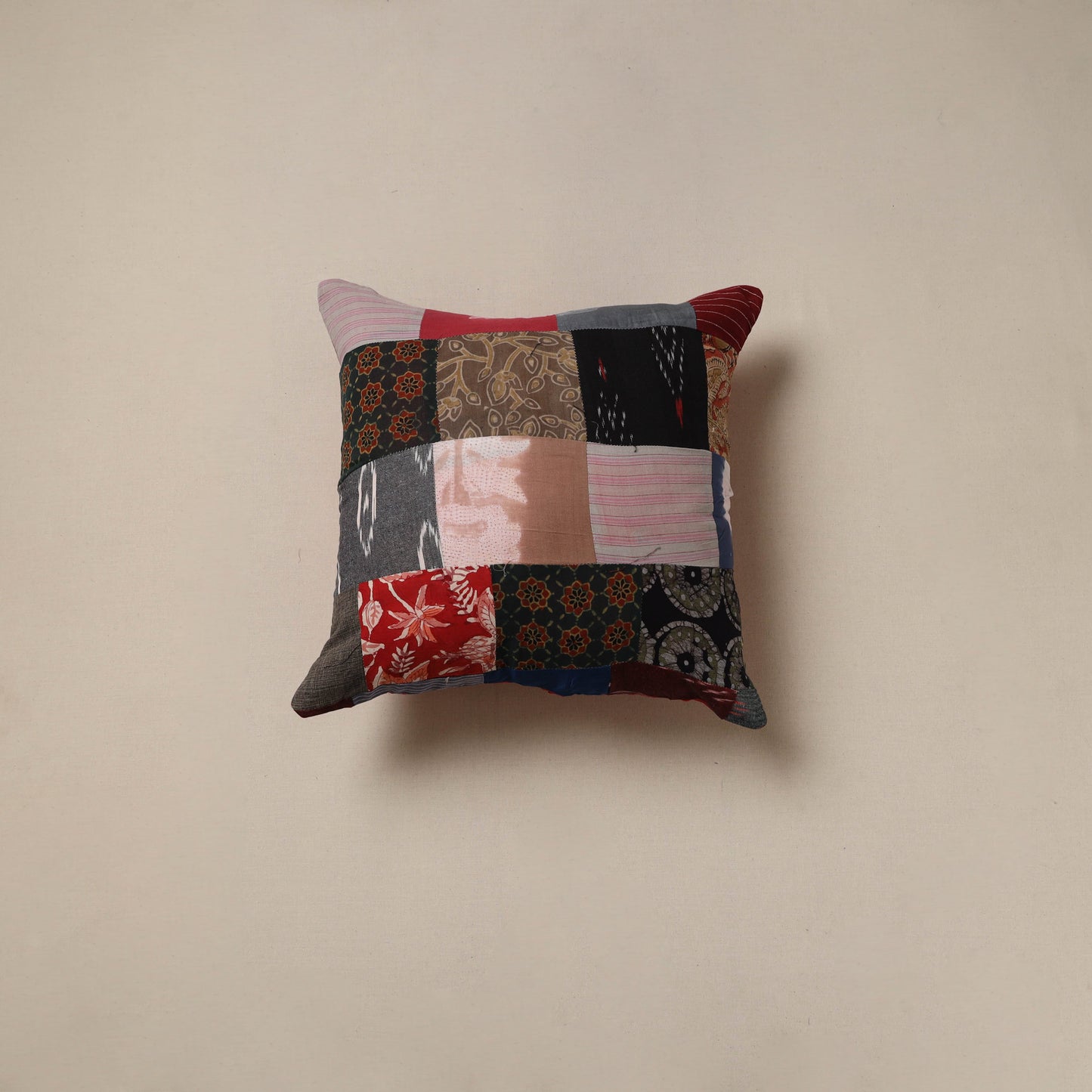 Handcrafted patchwork cushion cover 71