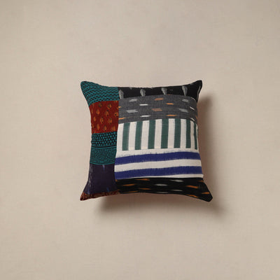 Handcrafted patchwork cushion cover 73