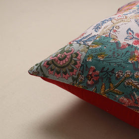 Handcrafted patchwork cushion cover 74