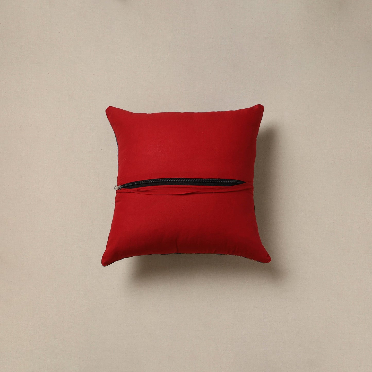 Handcrafted patchwork cushion cover 76