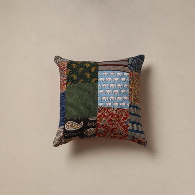 Handcrafted patchwork cushion cover 79