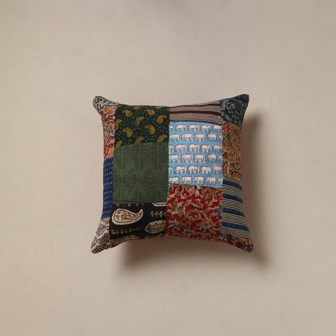 Handcrafted patchwork cushion cover 79