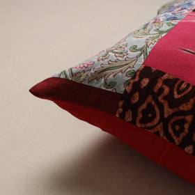 Handcrafted patchwork cushion cover 83