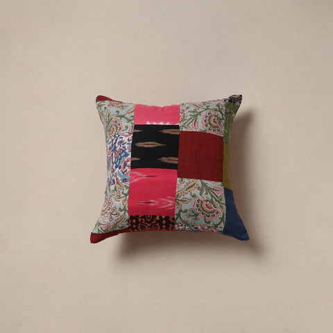 Handcrafted patchwork cushion cover 83