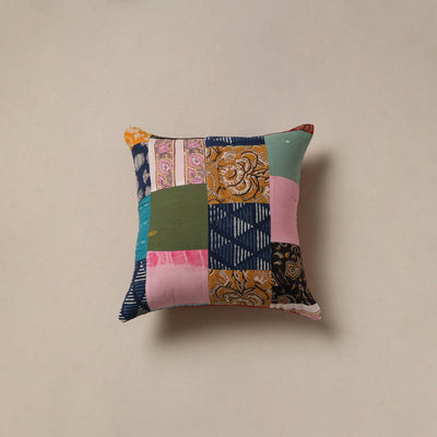 Handcrafted patchwork cushion cover 84