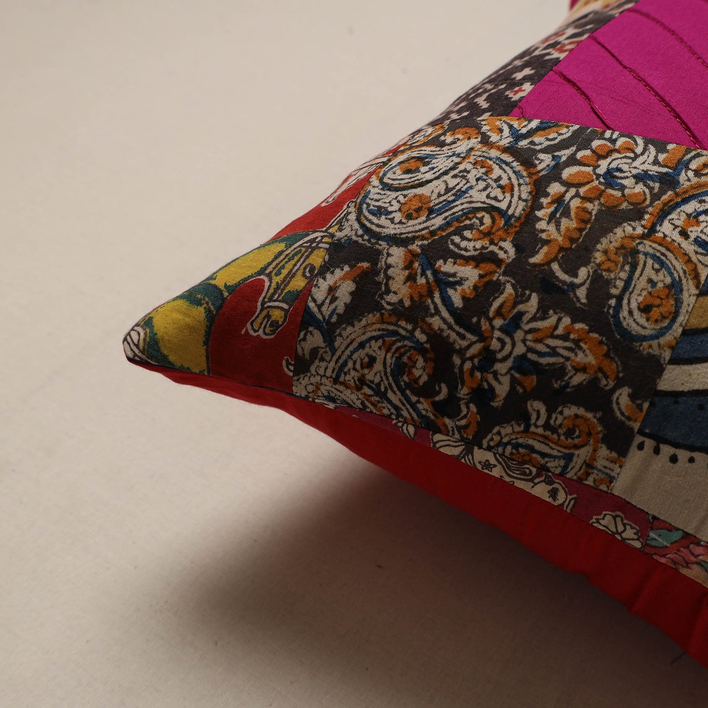 Handcrafted patchwork cushion cover 85