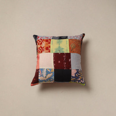 Handcrafted patchwork cushion cover 89